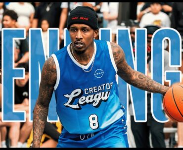 Brandon Jennings DOMINATES vs Lou Williams, D'Vontay Friga, and Grace Hunter!