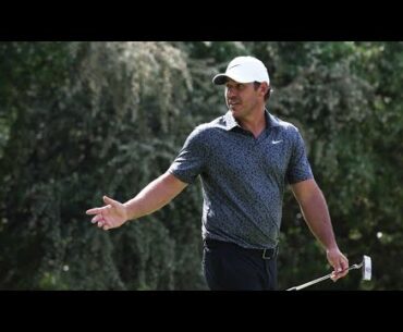 LIV Golf star's seven-word remark after 'embarrassing' PGA Championship finale