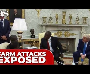 TRUMP hears SHOCKING TESTIMONY from South African golfer on FARM ATTACKS
