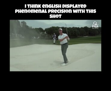 Harris English Hits Exceptional Bunker Shot! #golf #harrisenglish #pgatour