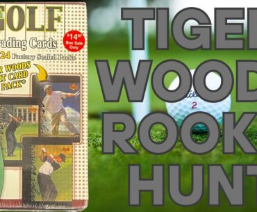 Tiger Woods ROOKIE HUNT - Upper Deck Golf Mystery Box