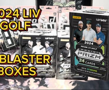 🔥OPENING 2024 PANINI PRIZM LIV GOLF BLASTER BOXES🔥