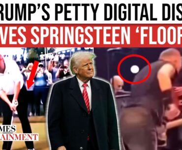 Trump ‘SMASHES’ Bruce Springsteen In BIZARRE Golf Ball Video | WATCH The Edited Takedown