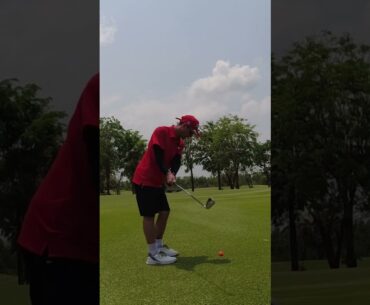Golf Tour Thailand - Nakhon Pathom (Uniland Golf Course - Hole 12) #golf #shorts #thailand