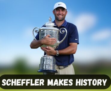 Scottie Scheffler Dominates PGA Championship | Joins Tiger & Jack with Historic 3rd Major Win