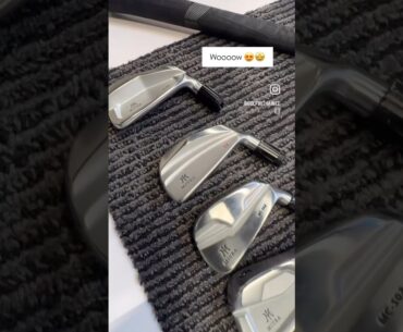 ✨ Miura irons- an unforgettable experience! Look forward to my new set🙏미우라 아이언 매력에 다시 한번 빠졌어요✨
