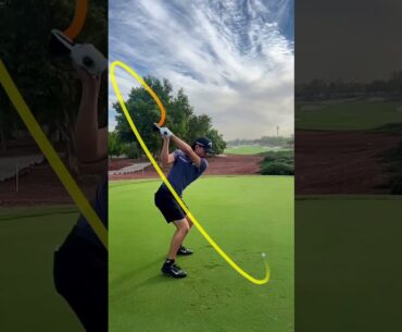 Min Woo Lee golf swing. Created using Shot Tracer Pro for MacOS and PC.