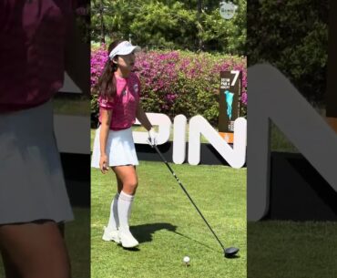 최장타자의 역동적인 스윙 🔥🩷🤍 | KLPGA 이동은(Dongeun Lee) #응원릴레이2025