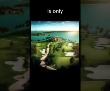 Did you Know? Fisher Island Golf Course #shorts