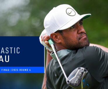 Outrageous 206-Yard 9-Iron Approach From Tony Finau | 2025 PGA Championship