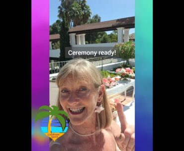BTS at Westin La Quinta Golf Resort & Spa wedding officiated by #celebrantspain  May 2025