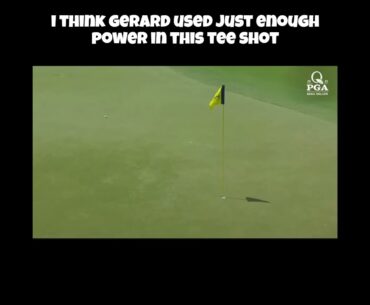 Ryan Gerard Hits Phenomenal Tee Shot! #golf #ryangerard #pgatour