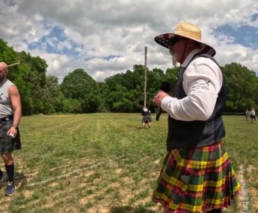 Central Carolina Highland Games 2025 Caber