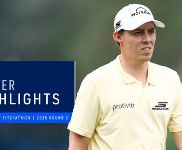 Matt Fitzpatrick Cards 3-Under 68 | Round 2 Highlights | 2025 PGA Championship
