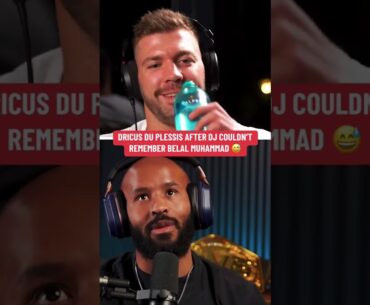 Dricus Du Plessis and Demetrious Johnson 😅 (via mightygaming/TT)