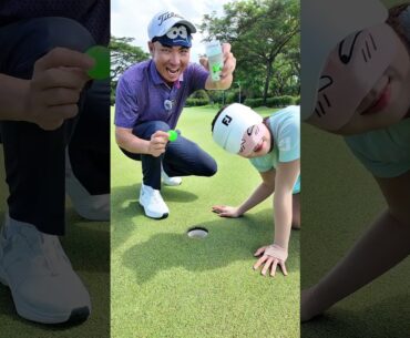 Can you hear the difference between each golf ball? #shorts