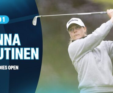 Sanna Nuutinen cards a 66 (-5) at chilly Evian | Jabra Ladies Open