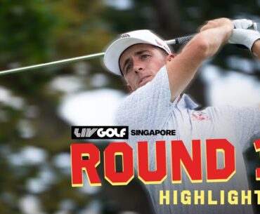 Round 1 Highlights - LIVGolf Singapore 2025