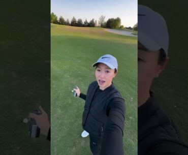 How to stay positive and realistic on the golf course? Come play this par 4 with me.
