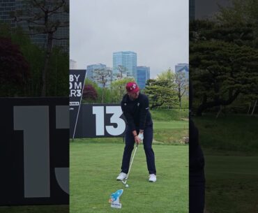 완벽한 회전 & 체중이동 Lucas #Herbert #liv #golf #korea