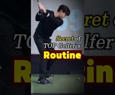 Top secret you have to know about Pro-golfer's Routine #golf #golfswing #golftips