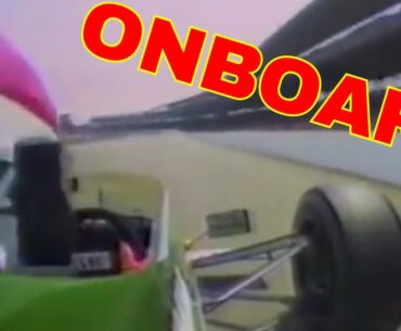 Ed Pimm Onboard 1986 Indianapolis 500