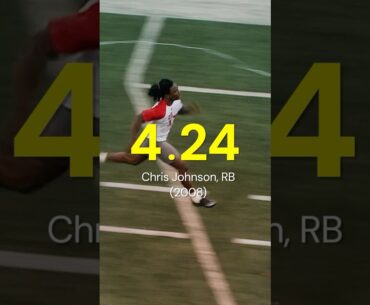 5 fastest 40 times at the NFL combine 💨