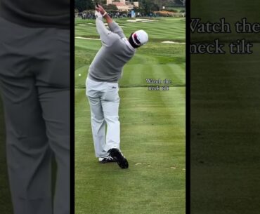 Is your neck ruining your swing? 🤔 Here’s something most golfers overlook… Hideki Matsuyama does