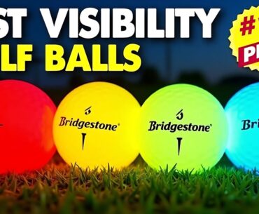 5 Best High Visibility Golf Balls 2025: Volvik Vivid vs Chrome Soft