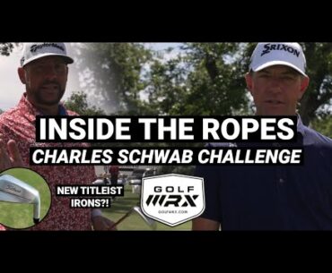 Gear Talk with Michael Block & Lucas Glover + NEW Titleist Irons | Inside the Ropes: Charles Schwab