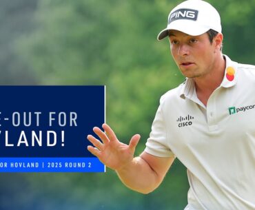 Outrageous Hole-Out for Hovland! | 2025 PGA Championship