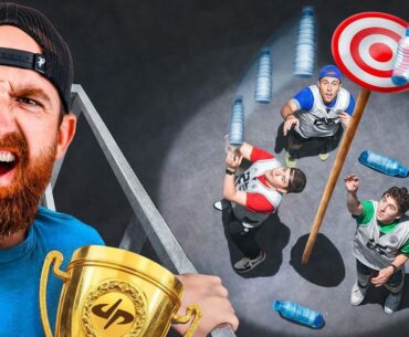 20 YouTubers Compete in Biggest Trick Shot Contest Ever!