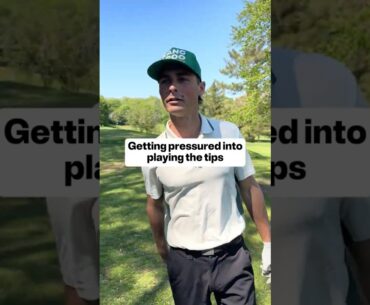 Getting Pressured into Playing the Tips