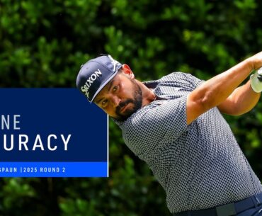 J.J. Spaun Hits a Pure Approach | Round 2 | 2025 PGA Championship