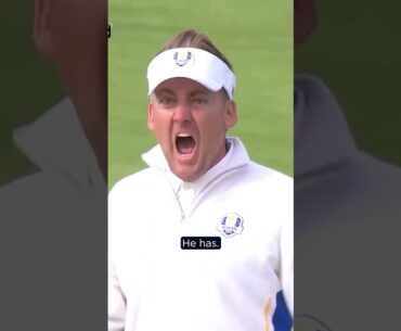Ian Poulter at his BEST! 😎