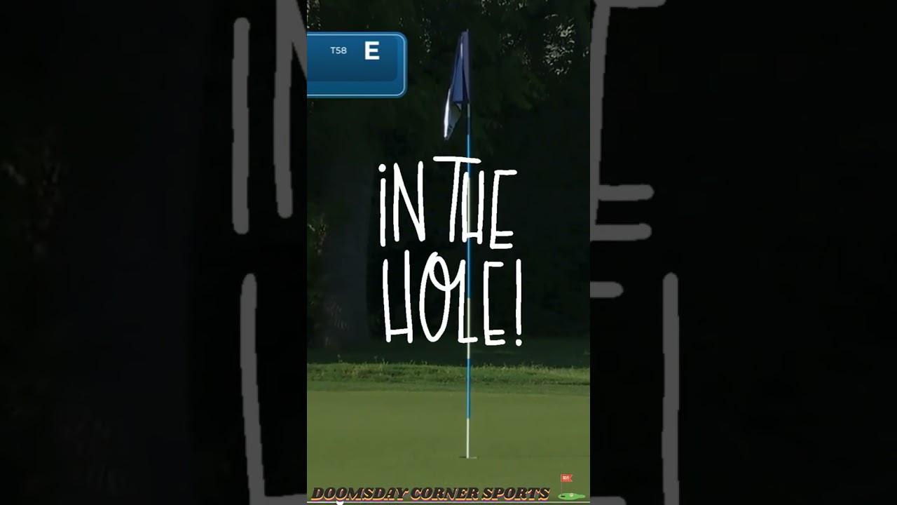 Tom Kim holes out for eagle from 102 yards out! Tom Kim holes out for eagle from 102 yards out!