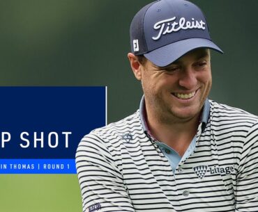 Justin Thomas Holes Out Crazy Flop Shot! | 2025 PGA Championship