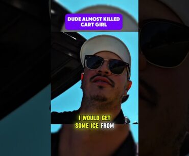 Bro almost ended ol cart girl #golf #golfswing #golfing #golfer #golftips #golfcourse