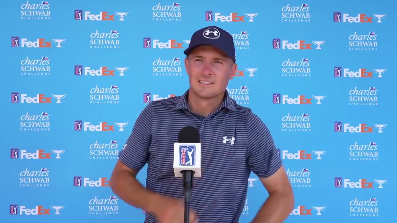 Jordan Spieth makes the cut at Charkes Schwab Challenge in the number Jordan Spieth makes the cut at Charkes Schwab Challenge in the number