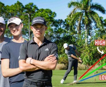 Wedge Flighting with Scottie Scheffler, Nelly Korda & Collin Morikawa