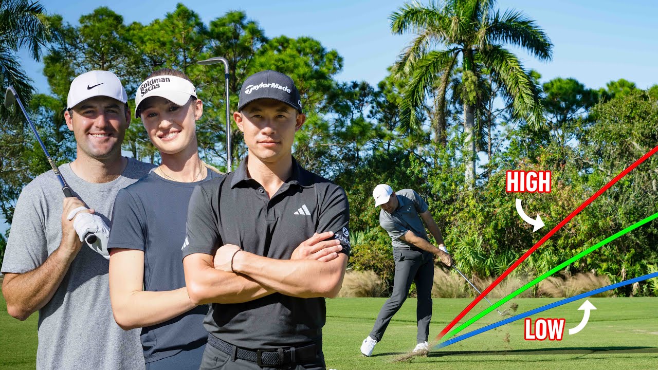 Wedge Flighting with Scottie Scheffler, Nelly Korda & Collin Morikawa Wedge Flighting with Scottie Scheffler, Nelly Korda & Collin Morikawa