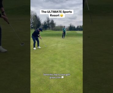 99 HOLES at this golf resort 😮