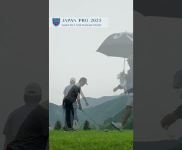 2025 第92回日本プロゴルフ選手権 3R 生源寺龍憲、石川遼、河本力の後方ティショット