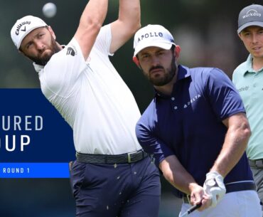 LIVE | Rahm, Cantlay, Fitzpatrick | Featured Group 3 AM | Round 1 | 2025 PGA Championship