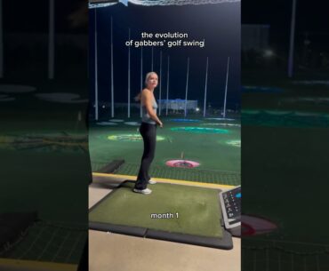 Who’s been here since day 1 of the golf journey 😂 #golfgirl #golf #swing