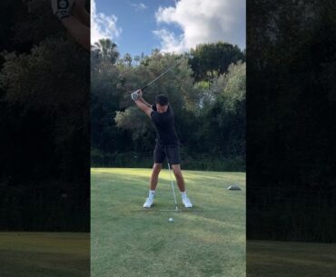 Working through some feels on the golf course
