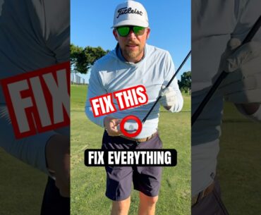 STOP Topping Your Woods #golf #golfswing