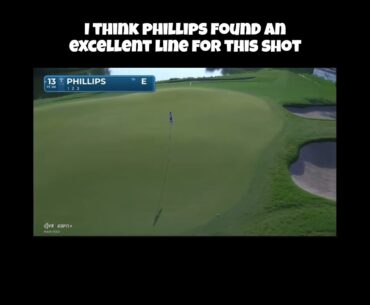 Chandler Phillips Hits Excellent Tee Shot! #golf #chandlerphillips #pgatour