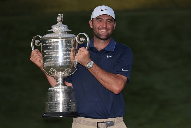 Scottie Scheffler won his third career major at the PGA Championship