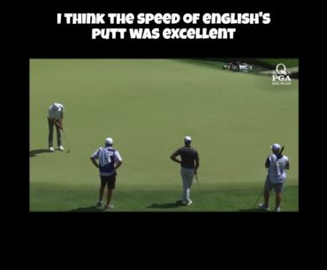 Harris English Makes Excellent Putt! #golf #harrisenglish #pgatour